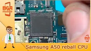 Samsung A50 готовим Бутерброд reball CPU