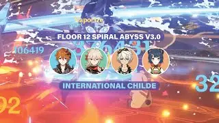 International Childe All Chambers - Floor 12 Spiral Abyss 3.0 (Genshin Impact)
