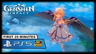 Genshin Impact - First 29 Minutes - PS5 Gameplay (4K HDR 60FPS)
