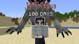 I Played Minecraft Jujutsu Kaisen As Yuta Okkotsu For 100 DAYS… This Is What Happened