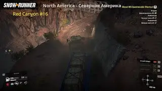 SnowRunner - Прохождение карты ( Red Canyon ) North America #16