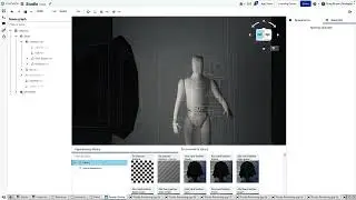 Recreating a photo studio in Render Studio - a digital photoshoot!