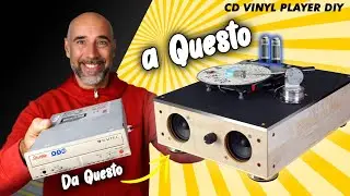 MAI BUTTARE VIA UN VECCHIO CD ROM, guarda cosa ho costruito io per ascoltare la musica.