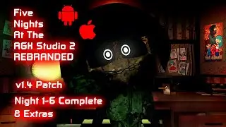 FNATAS 2 Rebranded (v1.8) (Android/iOS/PC) - Full Walkthrough Night 1-6 & Extras