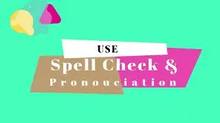 Correct Spelling Voice Spell Checker Pronunciation