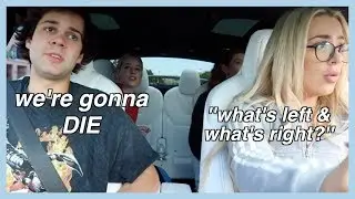 tana mongeau being bad at driving for 3 minutes straight