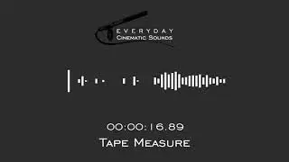 Tape Measure | HQ Sound Effects