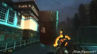 16. Half Life 2 Cinematic Mod Walkhrough - Entering Nova Prospekt