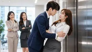 The girl's in a rush to catch the elevator, but bumps into a CEO who falls for her at first sight!