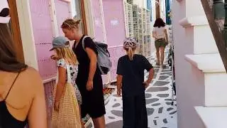 Walk on old town naxos🇬🇷🏛🌞