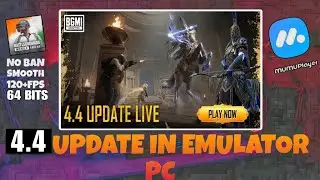 ✅ How to Play BGMI 64 Bits 4.4 Update on Emulator PC | Laptop | BGMI on MuMu Player 12 Emulator ✅