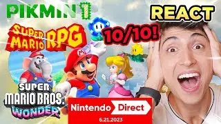 REACT FROM THE MOST LEGENDARY NINTENDO DIRECT IN HISTORY!!! | Nintendo Direct 21.06.23