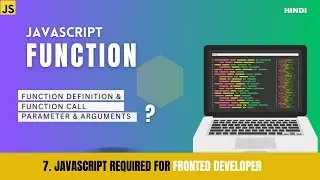 Function In JavaScript | Basics Of Function | Frontend Development 2024 | Hindi Tutorial 2024
