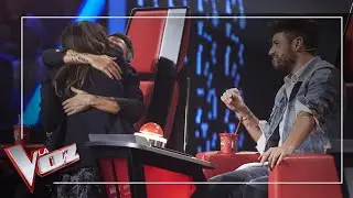 Laura Pausini doesn't know what to do with Alejandro Sanz | Moments | The Voice Antena 3 2020