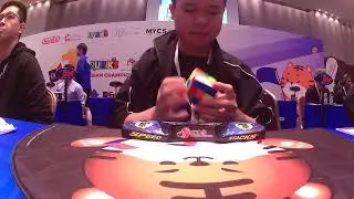 Rubik's Asia Championship 2024 Day 4 3x3 Round 2: 11.77 average