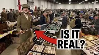 I went to a MILITARIA show and found amazing relics for the collection!