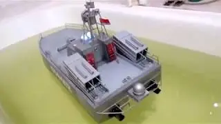 Test Missle Boat model
