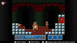 SUPER MARIO ALLSTARS SMB3 BOSS BATTLE vs BOWSER (WORLD 8)