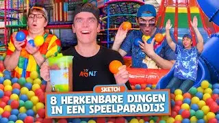 8 HERKENBARE DINGEN IN EEN SPEELPARADIJS! - Addo & Nick Comedy Sketch