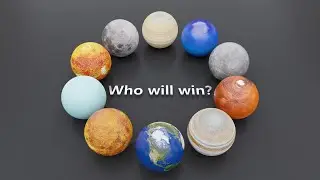 Planets Marble Race Animation V03