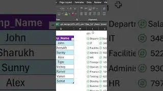 Python in Excel #python #exceltips #sql #excelautomation #shorts #vlookup #pythonpandas