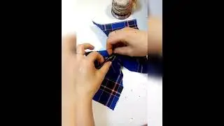 Обработка горловины с застёжкой до верха
