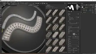 Dynamic Seam_ Stitch Brushes  For Substance Painter & Zbrush (Path Tool) V_02