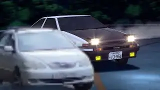 This is Real Drifting BYD F3 | Initial D | Eurobeat Meme