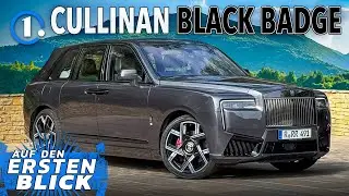 The best SUV in the world 👑 Rolls-Royce Cullinan Black Badge (2025) | At first glance