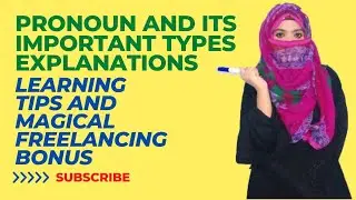 pronoun and it's types explanation ways to get money #dua smart teaching