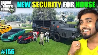 I HIRED SPECIAL SECURITY GUARDS FOR MY HOUSE IN GTA 5 - TECHNO GAMERZ GTA 5 GAMEPLAY 