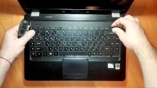 Как снять, поменять клавиатуру на ноутбуке Compaq Presario CQ56