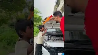 Car ke engine me gun rakhi hue hai 😂🪁#kite #kiteflying #patang #patangbazi