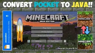 POCKET To JAVA | Minecraft Addon Pack 🥳