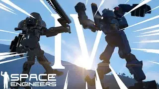 Space Engineers MECH FIGHTING MAYHEM 4