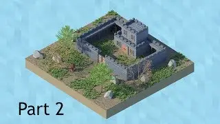 Blender TimeLapse | Isometric | Scene #7 part-2