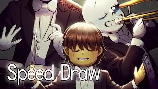 【Undertale】5th anniversary concert: Happy Birthday UT - Speed Draw【SAI】