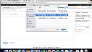 Set up Google Picasa Photo storage