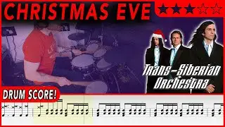 Christmas Eve - Trans-Siberian Orchestra | DRUM SCORE Sheet Music | 