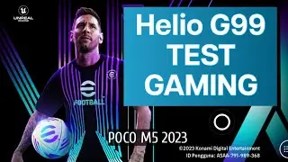 Helio G99 - EFootball 2024 Mobile Test Gaming 2023 | 60 Fps POCO M5 2023