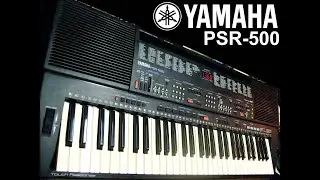 YAMAHA PSR 500 (sound and styles demonstration) HiQ sound