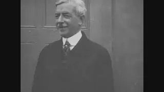 Robert Lansing z żoną na statku w drodze do Paryża. Grudzień 1918