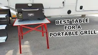 Best Folding Table For Portable Grill! Portal Folding Table Review!