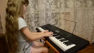 Охота за бабочкой (И.Иордан) на синтезаторе/фортепиано