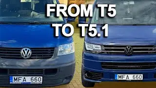 IŠ T5 Į T5.1, VW TRANSPORTER FACELIFT PROJEKTAS