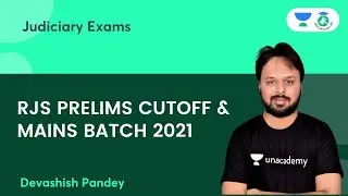 RJS 2021 Cut Off and Mains Batch Announcement | Devashish Pandey