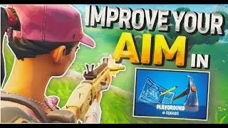 How to IMPROVE YOUR AIM in Fortnite Playground! // Fortnite NOOB to PRO #4 (Tracking)