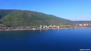 Гагра, Абхазия, DJI Phantom 3 adv,  3500м от берега