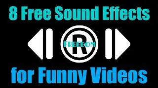 8 Free Sound Effects for Funny Comedy YouTube Videos [Copyright Free] Censorship Laughing Noises