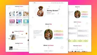 How to Master Web Design: Create an Impressive Personal Portfolio Using HTML CSS and JavaScript